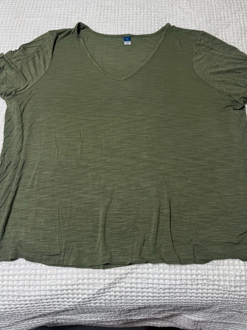 Old Navy Olive Green Luxe Top